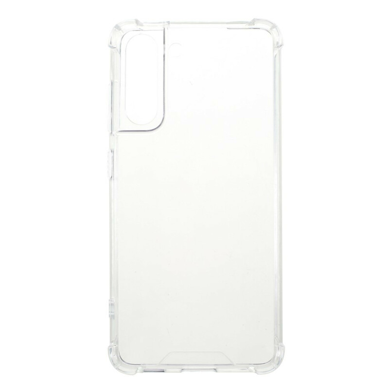 Coque Samsung Galaxy S21 FE Transparente Coins Renforcés