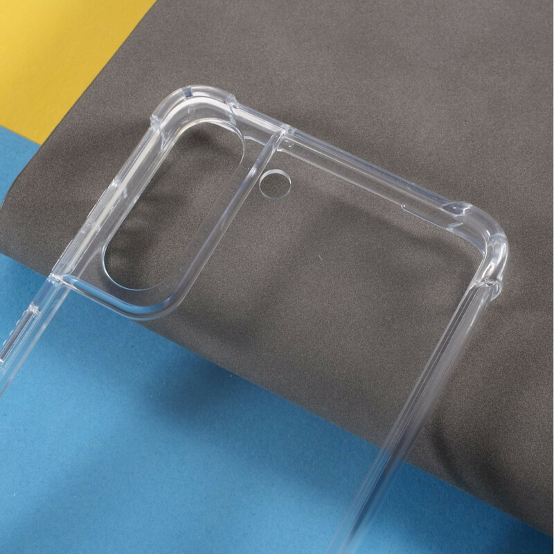 Coque Samsung Galaxy S21 FE Transparente Coins Renforcés