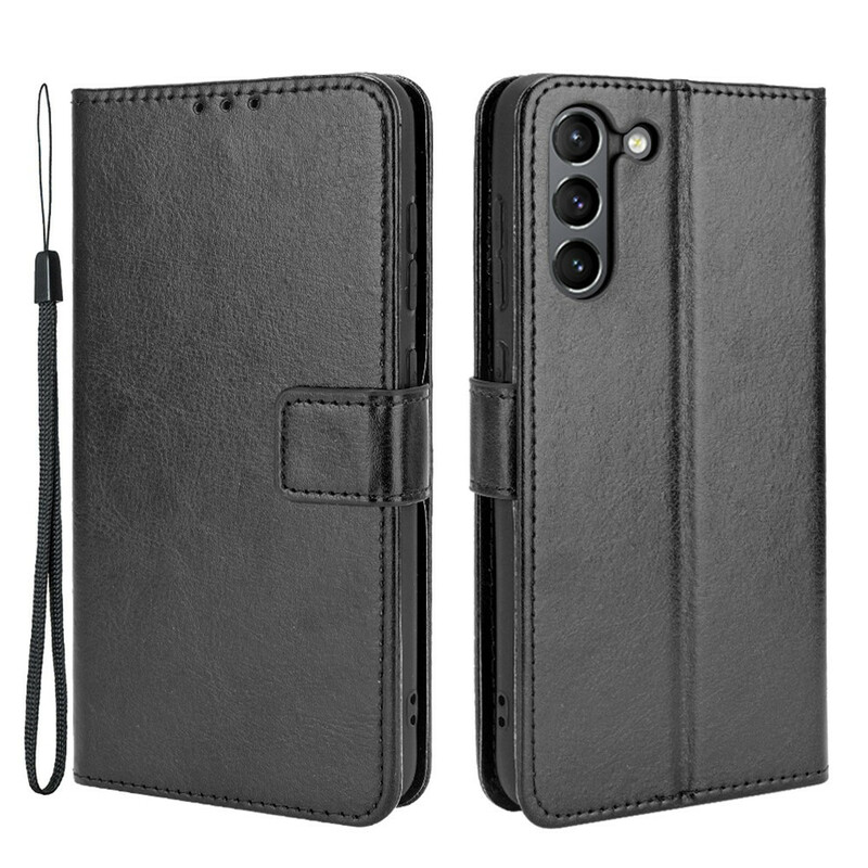 Housse Samsung Galaxy S21 FE Simili Cuir Flashy Housse Samsung Galaxy S21 FE Simili Cuir Flashy