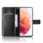 Housse Samsung Galaxy S21 FE Simili Cuir Flashy Housse Samsung Galaxy S21 FE Simili Cuir Flashy