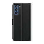 Housse Samsung Galaxy S21 FE Simili Cuir Litchi Classique Housse Samsung Galaxy S21 FE Simili Cuir Litchi Classique