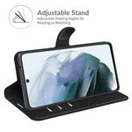 Housse Samsung Galaxy S21 FE Simili Cuir Litchi Classique Housse Samsung Galaxy S21 FE Simili Cuir Litchi Classique