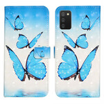 Housse Samsung Galaxy A02s Vol de Papillons Housse Samsung Galaxy A02s Vol de Papillons