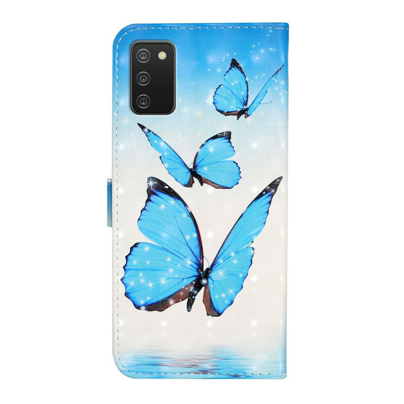 Housse Samsung Galaxy A02s Vol de Papillons Housse Samsung Galaxy A02s Vol de Papillons