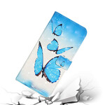 Housse Samsung Galaxy A02s Vol de Papillons