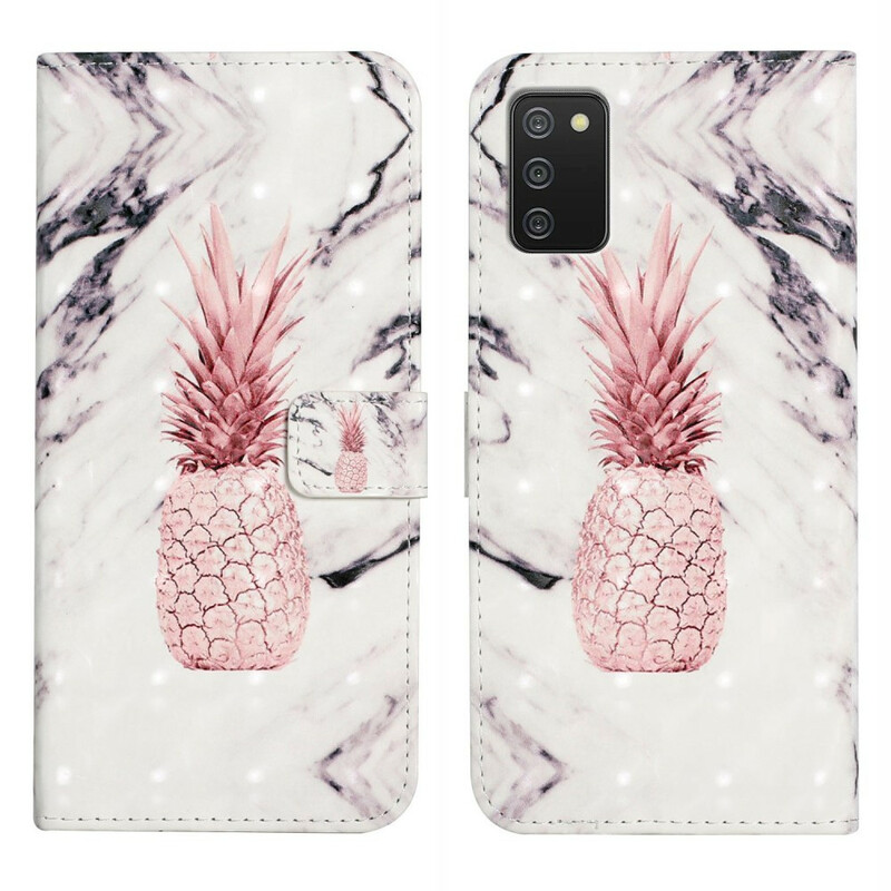 Housse Samsung Galaxy A02s Light Spot Ananas Housse Samsung Galaxy A02s Light Spot Ananas