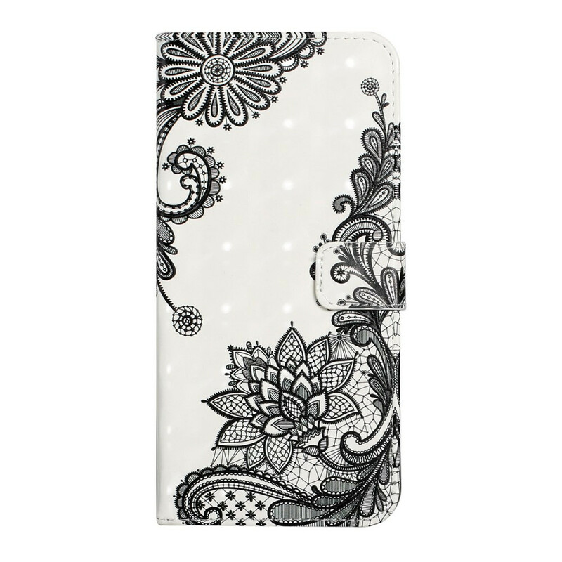 Housse Samsung Galaxy A02s Dentelle à Lanière Amovible Housse Samsung Galaxy A02s Dentelle à Lanière Amovible