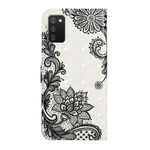 Housse Samsung Galaxy A02s Dentelle à Lanière Amovible Housse Samsung Galaxy A02s Dentelle à Lanière Amovible
