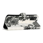 Housse Samsung Galaxy A02s Dentelle à Lanière Amovible Housse Samsung Galaxy A02s Dentelle à Lanière Amovible