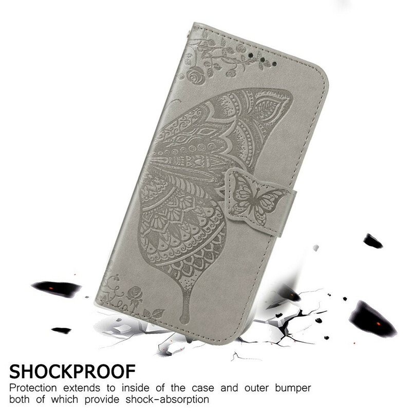 Housse Samsung Galaxy S21 FE Demi Papillons Housse Samsung Galaxy S21 FE Demi Papillons