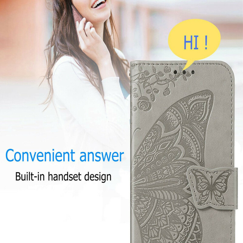 Housse Samsung Galaxy S21 FE Demi Papillons Housse Samsung Galaxy S21 FE Demi Papillons