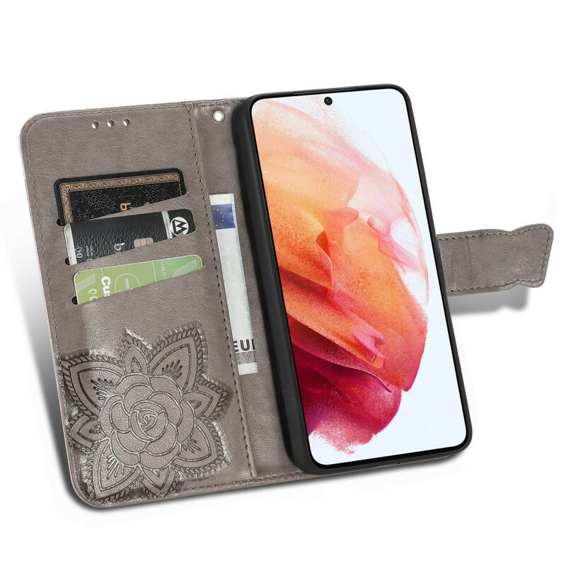 Housse Samsung Galaxy S21 FE Demi Papillons Housse Samsung Galaxy S21 FE Demi Papillons
