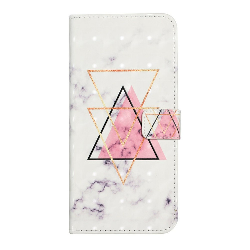 Housse Samsung Galaxy A02s Triangle en paillettes Housse Samsung Galaxy A02s Triangle en paillettes