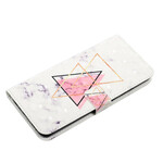 Housse Samsung Galaxy A02s Triangle en paillettes