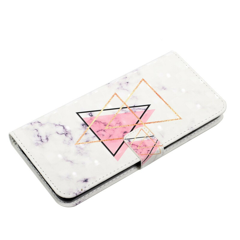 Housse Samsung Galaxy A02s Triangle en paillettes Housse Samsung Galaxy A02s Triangle en paillettes