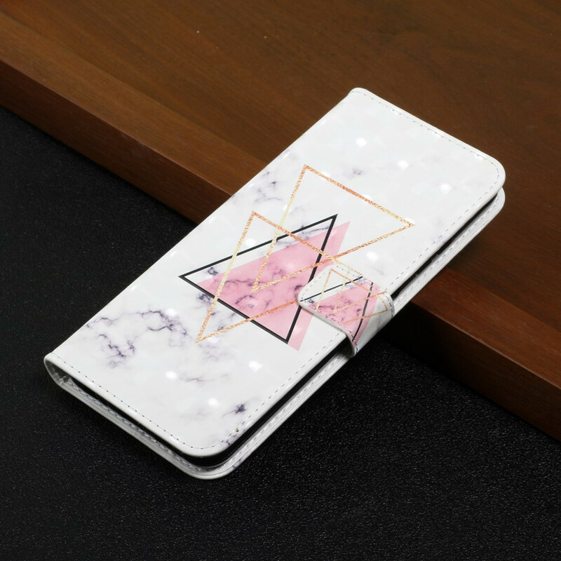 Housse Samsung Galaxy A02s Triangle en paillettes Housse Samsung Galaxy A02s Triangle en paillettes