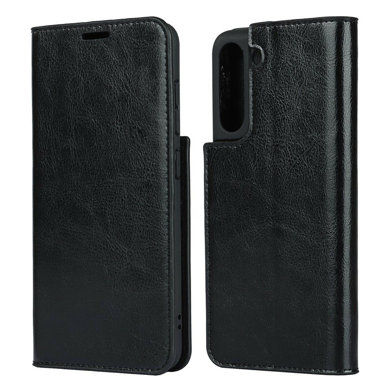 Flip Cover Samsung Galaxy S21 FE Cuir Véritable Proposition Couleurs Flip Cover Samsung Galaxy S21 FE Cuir Véritable Proposition Couleurs