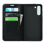 Flip Cover Samsung Galaxy S21 FE Cuir Véritable Proposition Couleurs