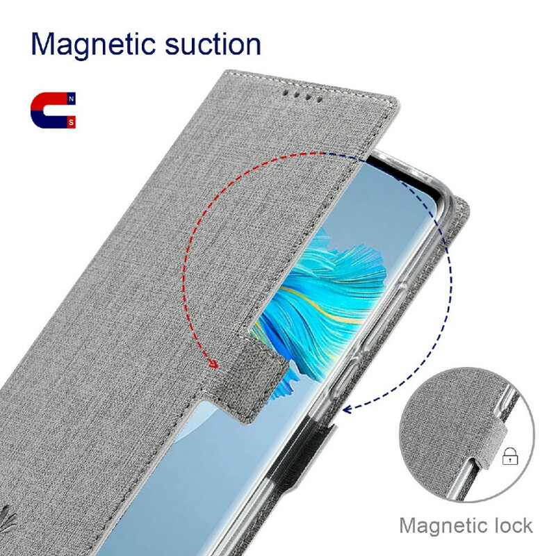 Flip Cover Samsung Galaxy S21 FE Texturée