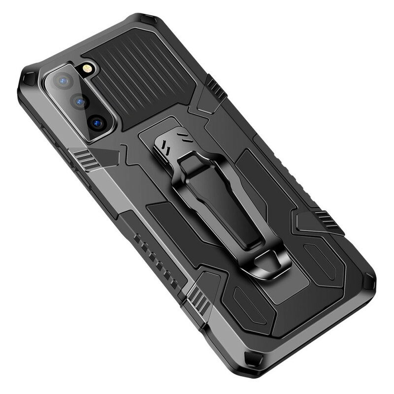 Coque Samsung Galaxy S21 FE Robot avec Pince Ceinture Coque Samsung Galaxy S21 FE Robot avec Pince Ceinture