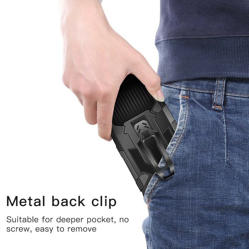 Coque Samsung Galaxy S21 FE Robot avec Pince Ceinture Coque Samsung Galaxy S21 FE Robot avec Pince Ceinture