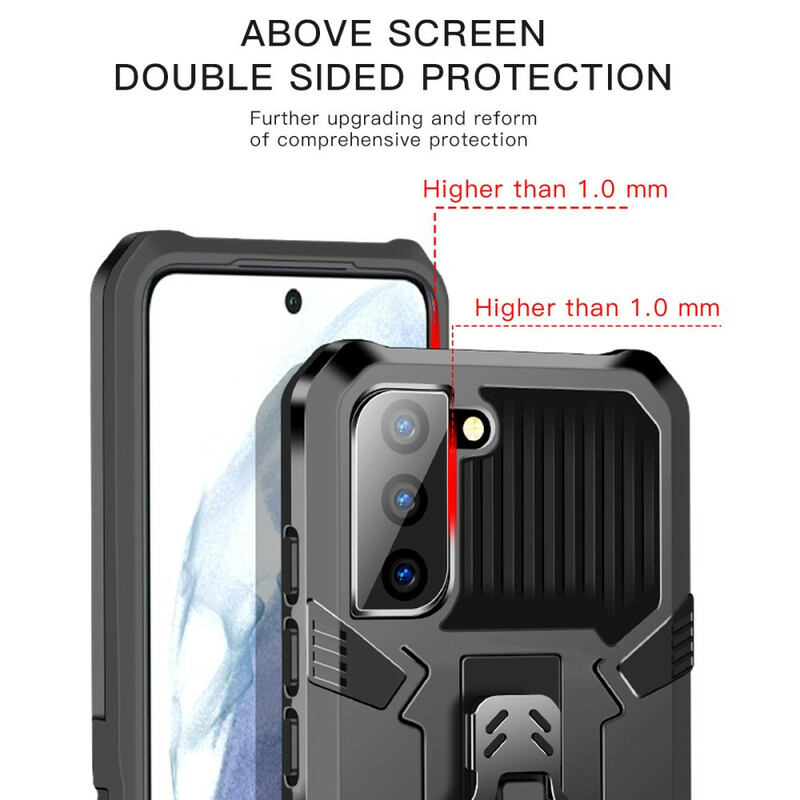 Coque Samsung Galaxy S21 FE Robot avec Pince Ceinture Coque Samsung Galaxy S21 FE Robot avec Pince Ceinture