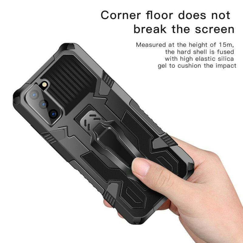 Coque Samsung Galaxy S21 FE Robot avec Pince Ceinture Coque Samsung Galaxy S21 FE Robot avec Pince Ceinture