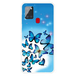 Coque Samsung Galaxy A21s Papillons Papillons