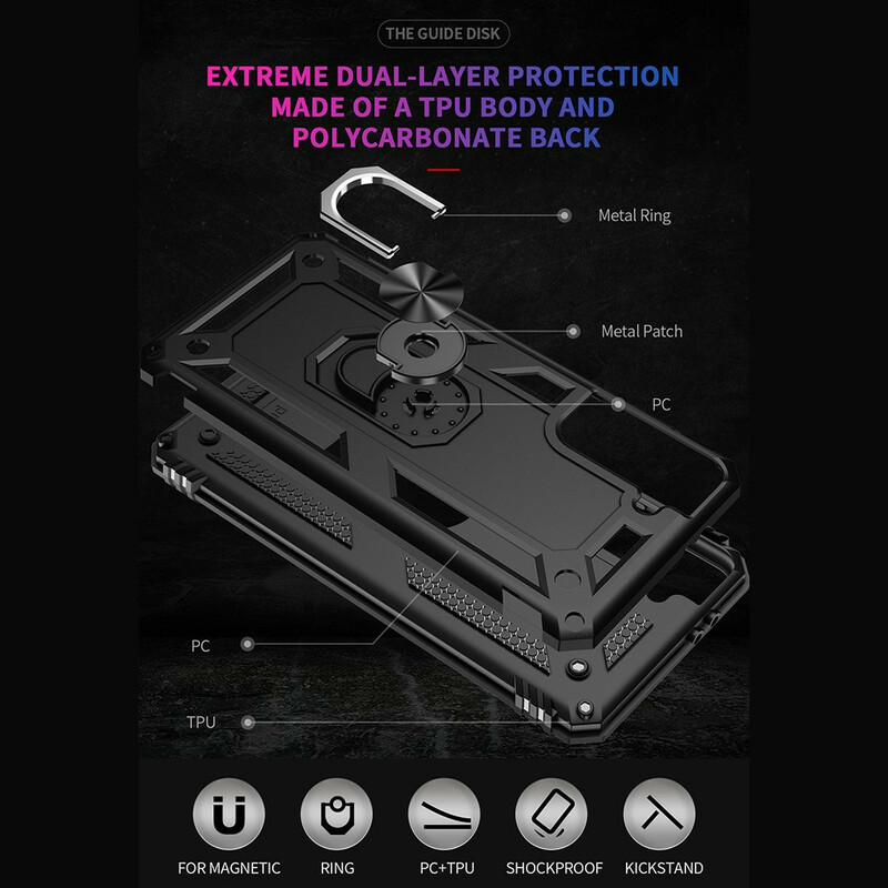 Coque Samsung Galaxy S21 FE Anneau Premium Coque Samsung Galaxy S21 FE Anneau Premium