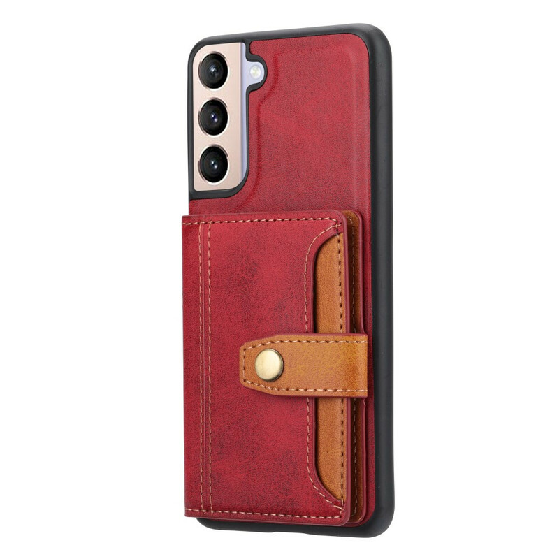 Coque Samsung Galaxy S21 FE Porte Cartes Support Mains Libres Coque Samsung Galaxy S21 FE Porte Cartes Support Mains Libres