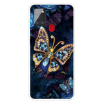 Coque Samsung Galaxy A21s Papillons Variés Coque Samsung Galaxy A21s Papillons Variés