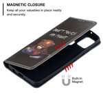 Flip Cover Samsung Galaxy A21s Ours Dangereux Flip Cover Samsung Galaxy A21s Ours Dangereux