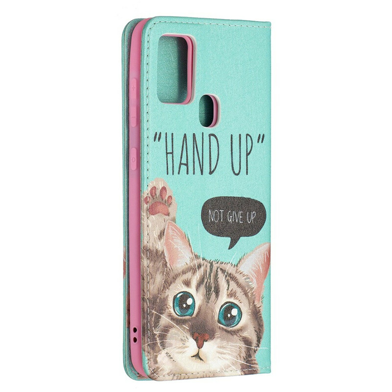 Flip Cover Samsung Galaxy A21s Hand Up Flip Cover Samsung Galaxy A21s Hand Up