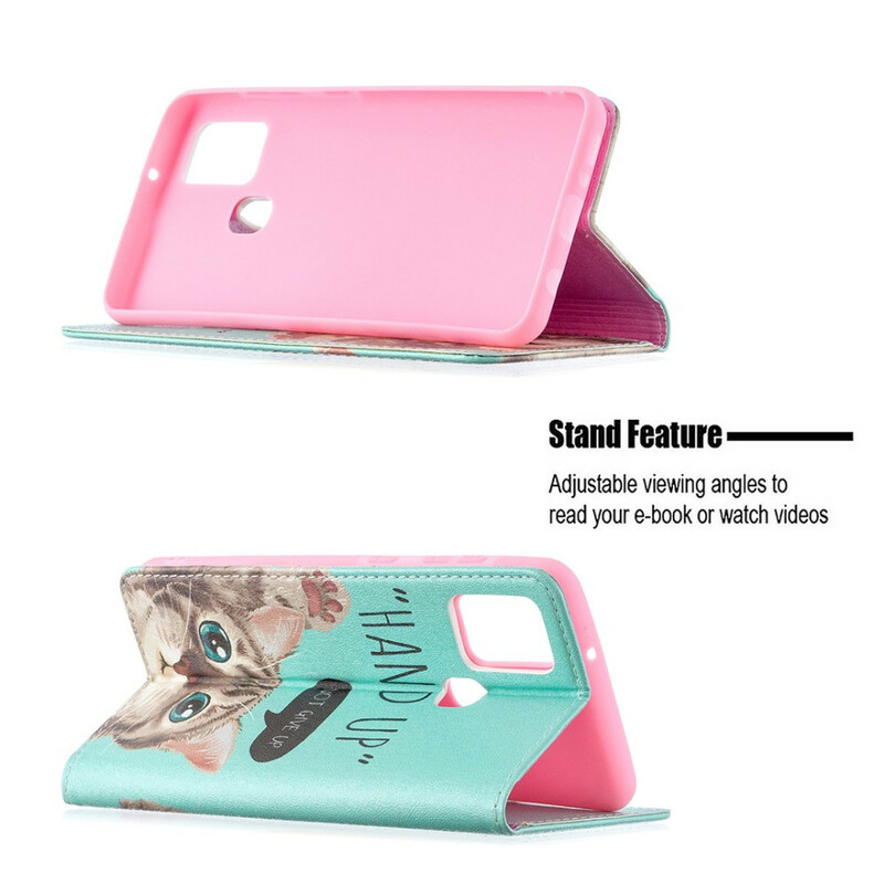 Flip Cover Samsung Galaxy A21s Hand Up Flip Cover Samsung Galaxy A21s Hand Up