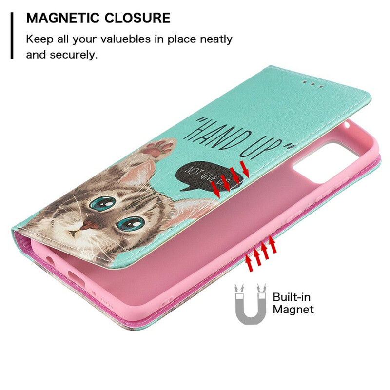 Flip Cover Samsung Galaxy A21s Hand Up Flip Cover Samsung Galaxy A21s Hand Up