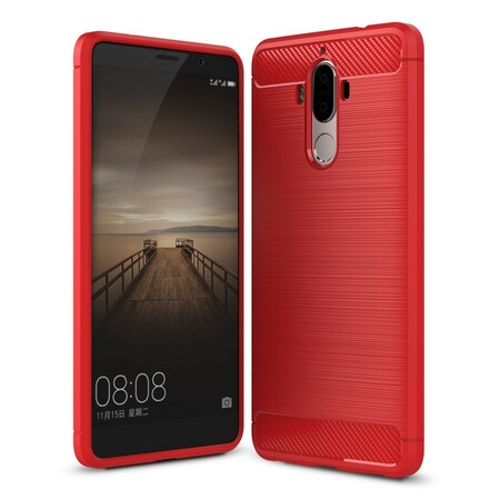 Coque Huawei Mate 9 Fibre Carbone Brossée