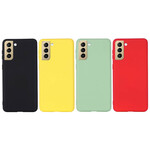 Coque Samsung Galaxy S21 FE Silicone Liquide avec Lanière