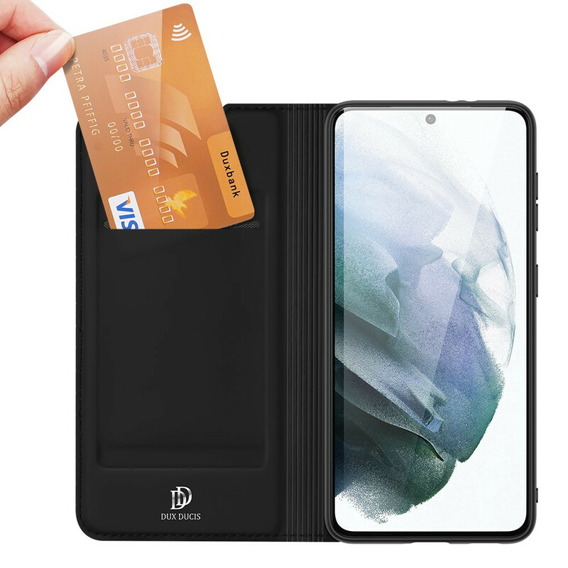 Flip Cover Samsung Galaxy S21 FE Skin Pro DUX DUCIS Flip Cover Samsung Galaxy S21 FE Skin Pro DUX DUCIS