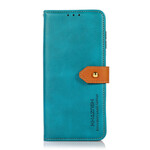 Housse Samsung Galaxy S21 FE Simili Cuir avec Sangle KHAZNEH Housse Samsung Galaxy S21 FE Simili Cuir avec Sangle KHAZNEH