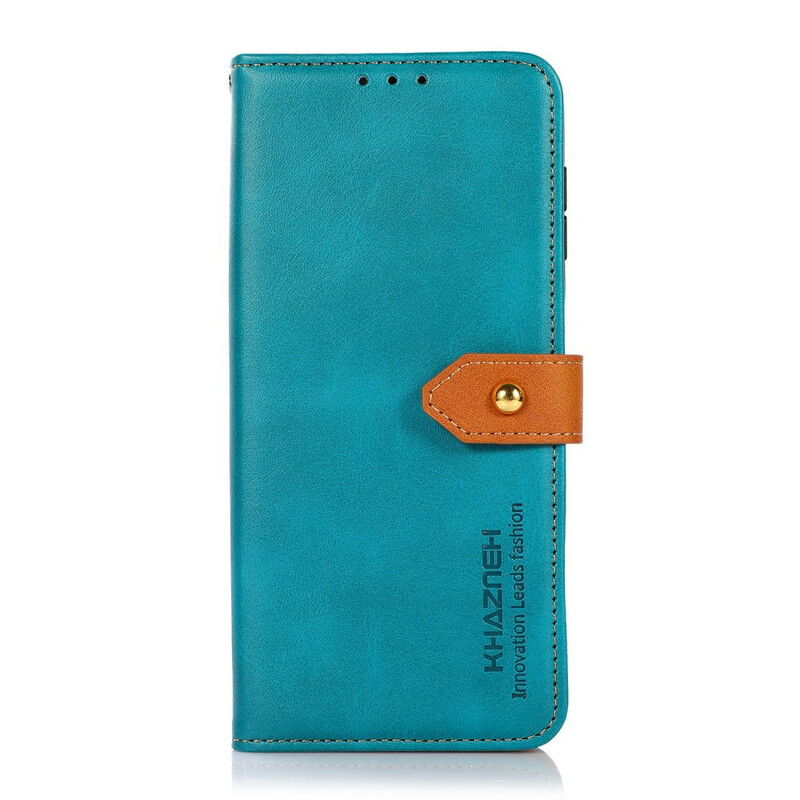 Housse Samsung Galaxy S21 FE Simili Cuir avec Sangle KHAZNEH Housse Samsung Galaxy S21 FE Simili Cuir avec Sangle KHAZNEH