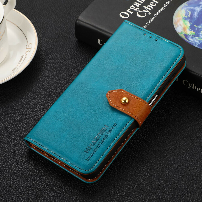 Housse Samsung Galaxy S21 FE Simili Cuir avec Sangle KHAZNEH Housse Samsung Galaxy S21 FE Simili Cuir avec Sangle KHAZNEH
