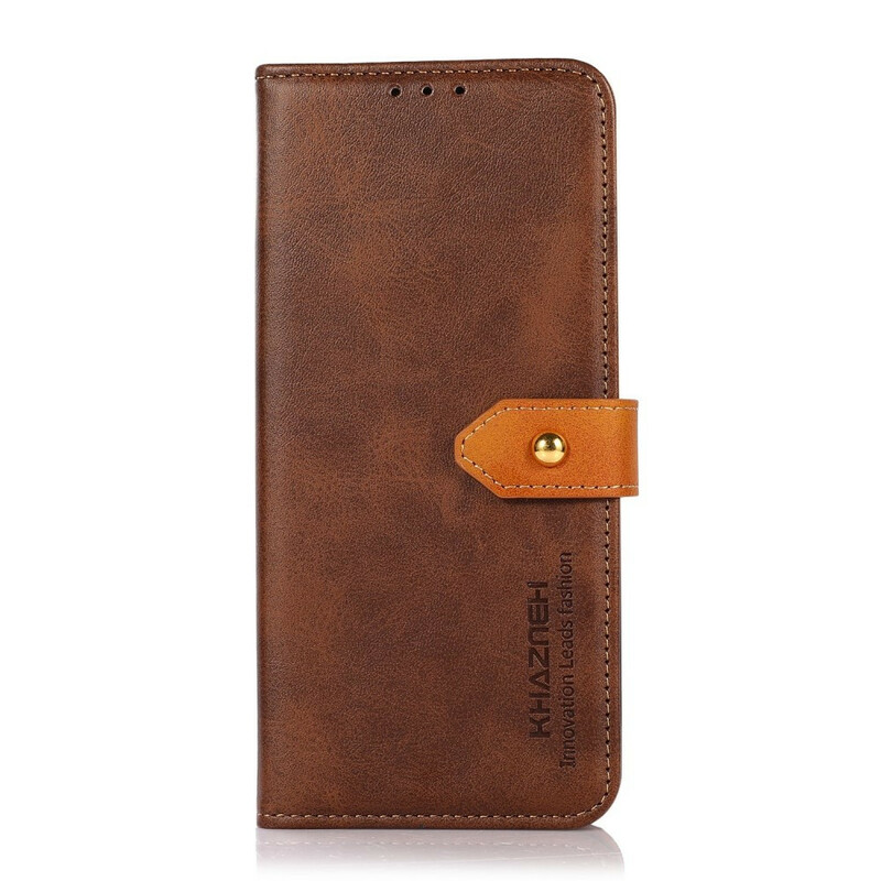 Housse Samsung Galaxy S21 FE Simili Cuir avec Sangle KHAZNEH Housse Samsung Galaxy S21 FE Simili Cuir avec Sangle KHAZNEH