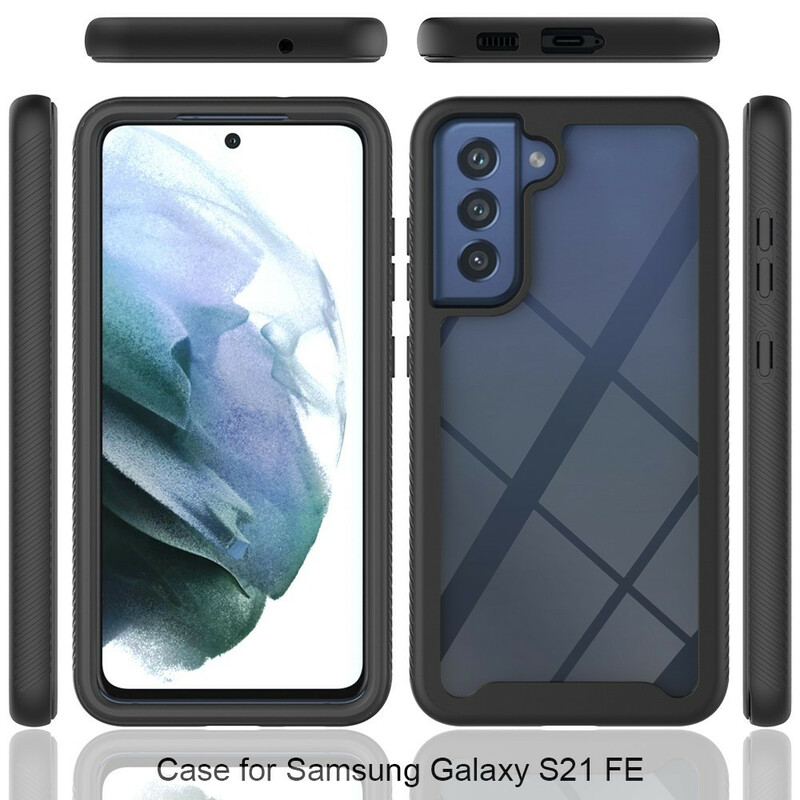 Coque Samsung Galaxy S21 FE Conception Hybride Rebords Silicone