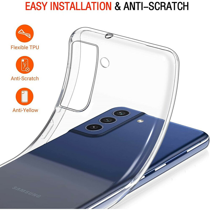 Coque + protection d'écran en verre trempé pour Samsung Galaxy S21 FE