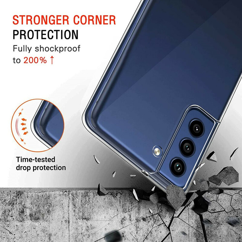 Coque Samsung Galaxy S21 FE Coque et Verre Trempé Écran Coque Samsung Galaxy S21 FE Coque et Verre Trempé Écran