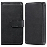 Housse Samsung Galaxy S21 FE Simili Cuir 10 Porte-Cartes