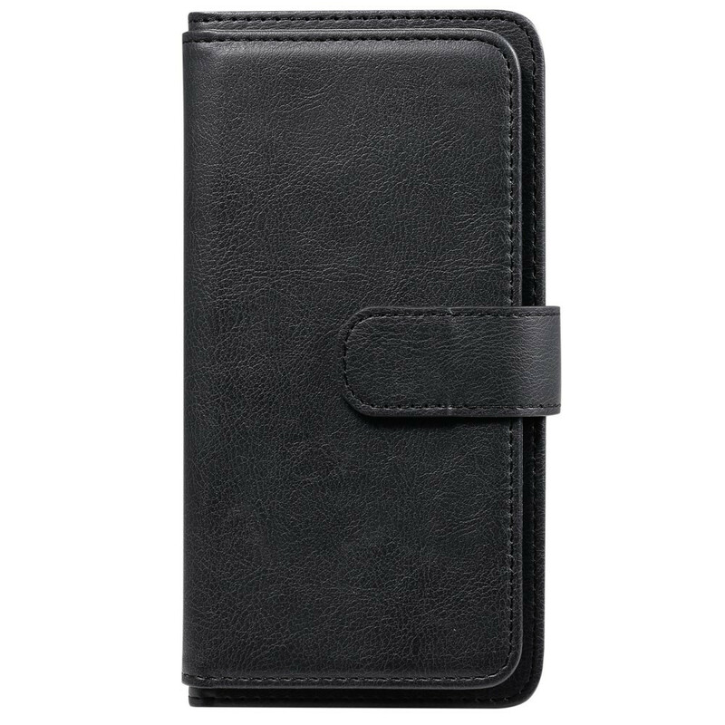 Housse Samsung Galaxy S21 FE Simili Cuir 10 Porte-Cartes Housse Samsung Galaxy S21 FE Simili Cuir 10 Porte-Cartes