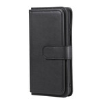 Housse Samsung Galaxy S21 FE Simili Cuir 10 Porte-Cartes Housse Samsung Galaxy S21 FE Simili Cuir 10 Porte-Cartes