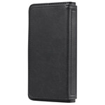 Housse Samsung Galaxy S21 FE Simili Cuir 10 Porte-Cartes Housse Samsung Galaxy S21 FE Simili Cuir 10 Porte-Cartes