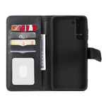 Housse Samsung Galaxy S21 FE Simili Cuir 10 Porte-Cartes